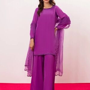 3piece suit - Vibrant Purple